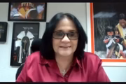 Ministra Damares Alves participou virtualmente de evento que lançou programa de combate ao feminicídio em Goiás