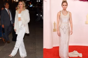 No caso de Emily Blunt, Motykie não acredita que ela esteja usando Ozempic. No antes e depois, uma foto de 2022 e a atriz no Oscar de 2024