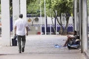 Hoje, o SCS abriga muitos moradores de rua