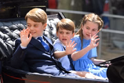 George, Charlotte e Louis estavam dormindo no momento da invasão 