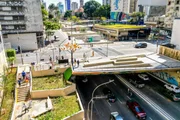Novo mirante fica nos fundos da Praça Roosevelt