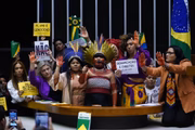 Bancada do Cocar no Congresso se posiciona contra o marco temporal
