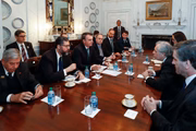 Encontro com o senhor Luis Almagro, secretário-geral da Organização dos Estados Americanos