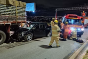 Acidente na Epia Norte aconteceu no fim da noite de sexta (10/12)