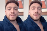 Vini Buttel exlica pancadaria com Hadson Nery na Record TV (Reprodução)