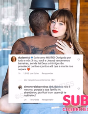 Eles acusam Nego do Borel de ter maltratado Duda