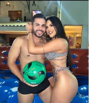 Emily Garcia e Babal Guimarães (Reprodução: Instagram)