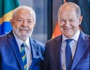 Petista aproveita viagem a NY para reuniões bilaterais com chefes de Estado. Na foto, Lula e Olaf Scholz, da Alemanha