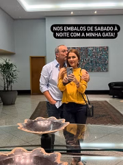 Carul Passos e Sérgio Cabral em última postagem feita pelo ex-governador