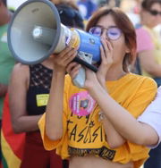 Ela é coordenadora-geral do DCE da UnB
