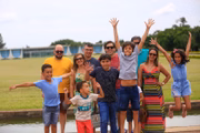 Grupo de Goiás veio visitar o palácio
