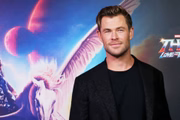 Ator do filme Thor na premiere