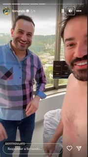 Dr Francisco Tribulato e Fernando Zor (Reprodução: Instagram)