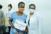 Até esta segunda-feira (15/2), 12.829 idosos foram vacinados em Goiânia. Uma delas foi Erotides Ferreira de Morais Porfírio, de 88 anos