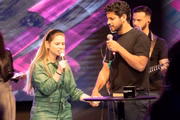 Camila Campos, esposa do ex-jogador de futebol Léo Zagueiro, está grávida e com câncer de mama