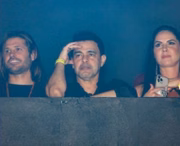 Dado, Zezé e Graciele em show de Wanessa no sábado (15/10)