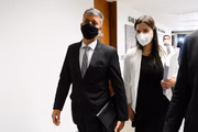 Ex-diretor do Departamento de Logística do Ministério da Saúde, Roberto Ferreira Dias, acaba de chegar no Senado Federal