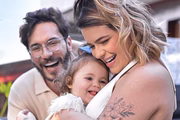 Viih Tube, Eliezer e a filha, Lua