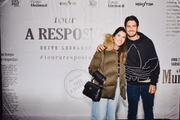 Alexandre Pato e Rebeca Abravanel em evento de Deive Leonardo em São Paulo