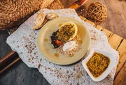 O doce é feito com maracujá pérola