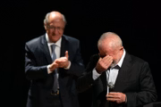 O presidente eleito chorou ao falar da fome no país, ao lado de Alckmin