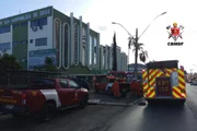 Bombeiros atuaram no local