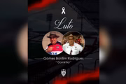 Postagem feita pelo Atlético Goianiense em homenagem a Gomes Bonfim Rodrigues, o Gominho, torcedor símbolo do clube que morreu vítima da doença