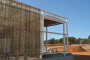Receptivo do Na Praia em processo de construção