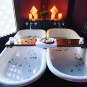 O pacote conta com um spa luxoso 