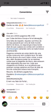 Seguidores reclamam do Bloco Coruja, de Ivete Sangalo