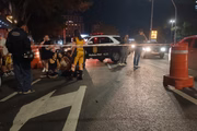 Local do atropelamento de idosa de 85 anos, em São Paulo