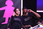 Jade Picon e Paulo André