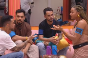 João Pedro, Vinícius, João Gabriel e Aline no BBB 25