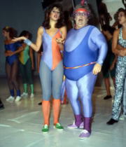 Viva o Gordo foi a estreia de Claudia na TV