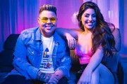 MC Rogerinho e Pamela Drudi