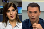 Andréia é casada com o também jornalista André Rizek 