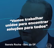 Mandato de Ibaneis à frente do BrC é de um ano