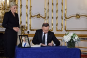 Presidente da Polônia, Andrzej Duda, e sua esposa, Agata Kornhauser-Duda