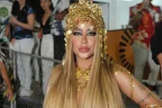 Rafaella Santos como Musa da Salgueiro (Reprodução: Instagram)