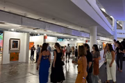 SP Arte, maior feita de arte da América Latina, aconteceu em abril de 2024. 