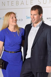 Peter e Autumn Phillips em 2014