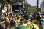 Ato bolsonarista em São Paulo em 7 de setembro de 2021