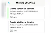 Ela pagou quase R$300 no ingresso do Garota Vip