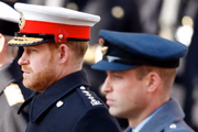 Os irmãos, Harry e William, têm uma relação conturbada