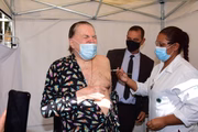 Silvio tem 90 anos e tomou a 2ª dose da vacina em março