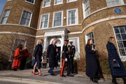 O monarca foi a uma região de Londres 