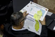 Maduro apresentou o mapa da Guiana Essequiba, como é conhecido o território na Venezuela