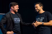 Renato Cariani, réu por tráfico (à esq.), ao lado do influencer Pablo Marçal