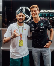 Neymar e George Russel