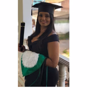 Em 2020, Patrícia concluiu a graduação em enfermagem 